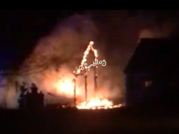 Під Луцьком сталася пожежа на території школи 