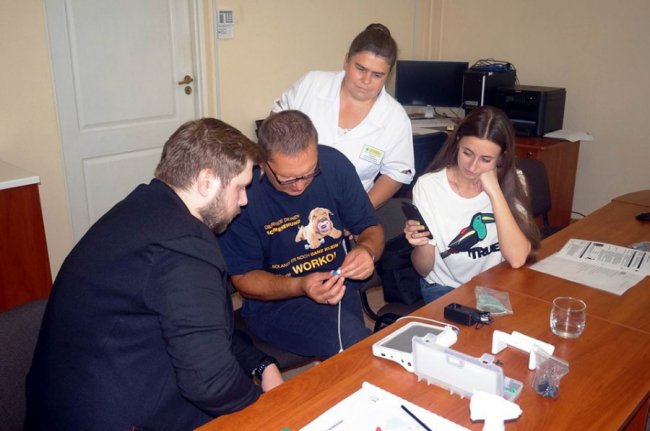 У лікарні Луцька – новий прилад для діагностики слуху у дітей. ФОТО