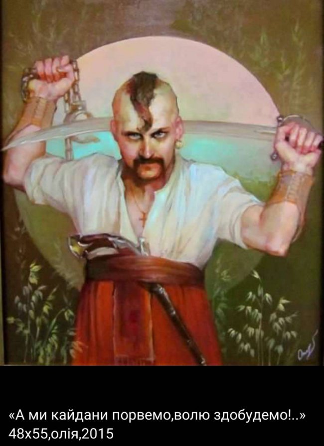 Волинська художниця продає власні картини заради української армії