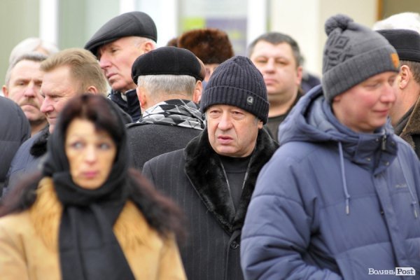 У Луцьку провели в останню путь Антона Кривицького