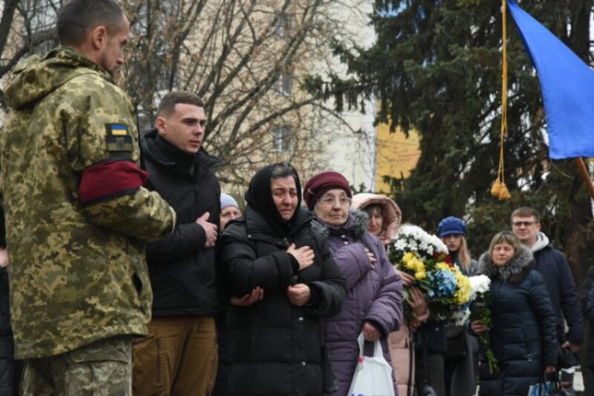 У Луцьку попрощались із загиблим воїном. ФОТО 