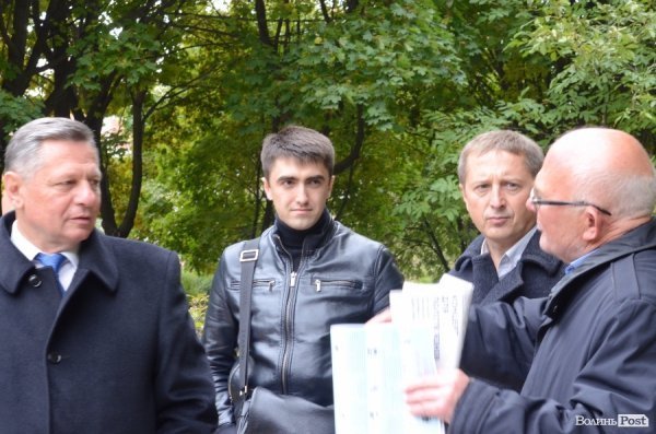 У Луцьку облаштували Сквер Героїв Майдану. ФОТО