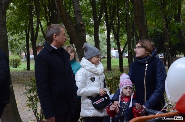 У Луцьку облаштували Сквер Героїв Майдану. ФОТО