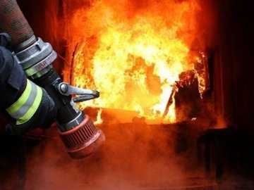 На Волині загорілася кухня житлового будинку