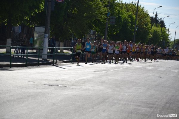 На Волині визначили найкращих напівмарафонців України. ФОТО