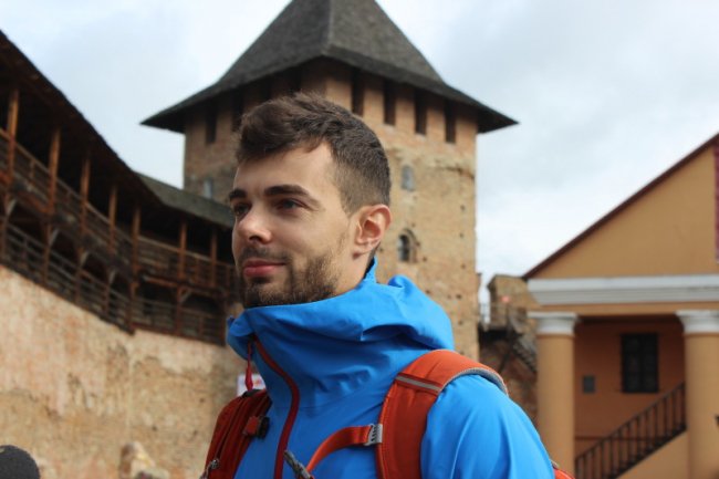 У Луцькому замку - Міжнародні змагання з велотріалу. ФОТО