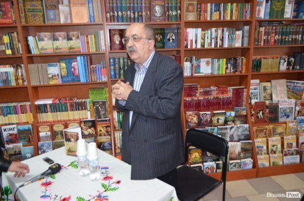 У Луцьку Володимир Лис презентував свій новий роман