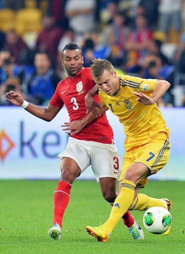 Фото матчу Україна ‒ Англія