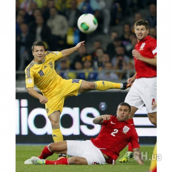 Фото матчу Україна ‒ Англія