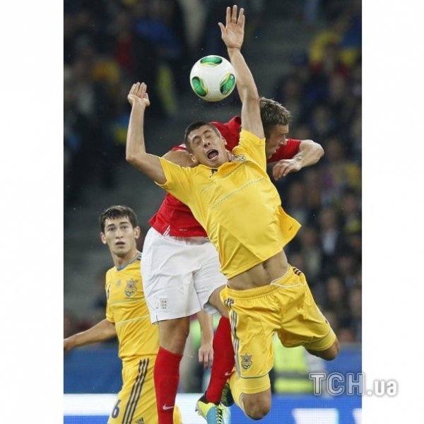 Фото матчу Україна ‒ Англія