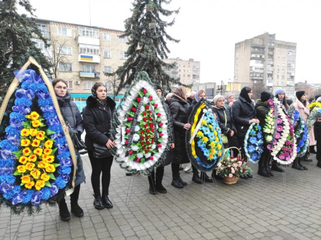 У Ковелі віддали шану захиснику України Сергію Гейку. ФОТО