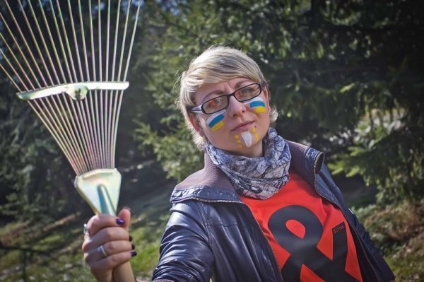 У Луцьку знімали відео з зомбі. ФОТО