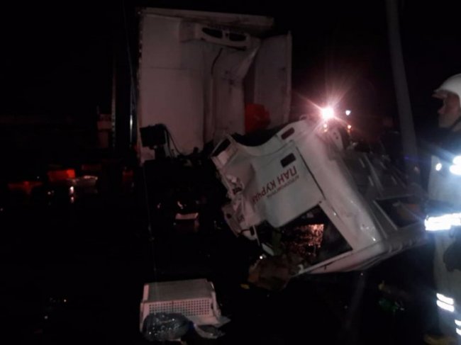 Фура волинської фірми - учасник смертельної аварії на Львівщині