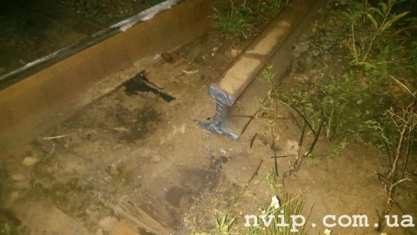 У Нововолинську вкрали 25 метрів залізничної колії. ФОТО. ВІДЕО 
