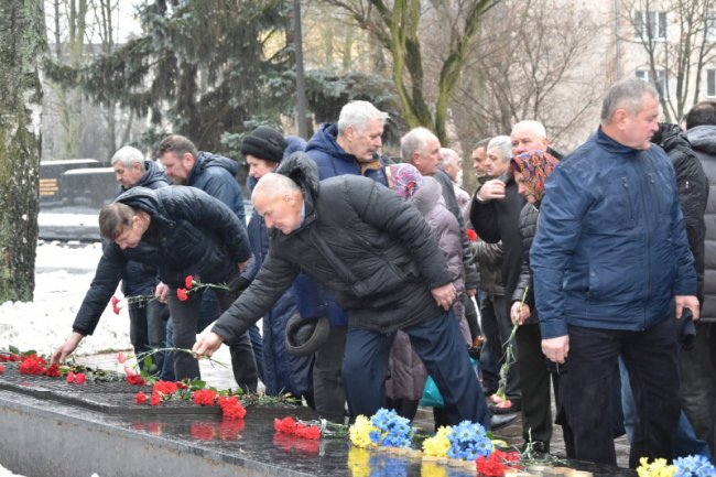 Лучани вшанували пам'ять загиблих афганців. ФОТО