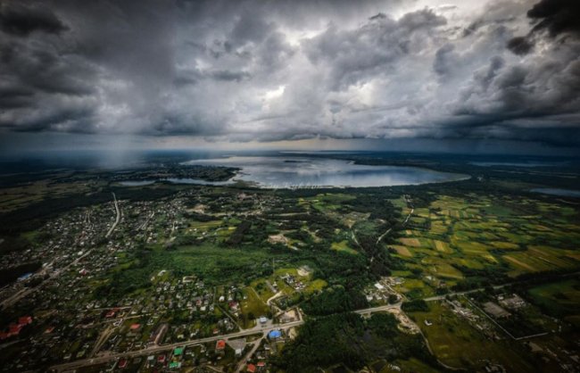 Магічний Світязь з висоти пташиного польоту