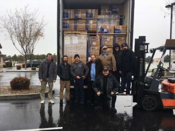 Волинянин відправив зі США до України 7500 коробок допомоги і 175 тисяч доларів