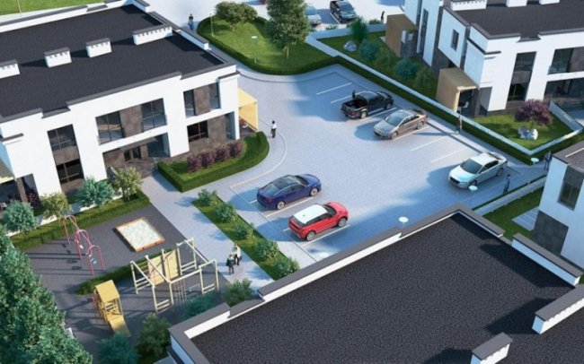 «Інвестор» будує в Луцьку житло нового типу — квадрохауси. ФОТО*