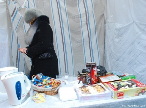 8 Березня в центрі Луцька. ФОТО