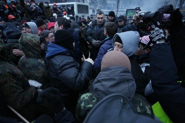 Сутички у Києві: як усе починалося. ФОТО