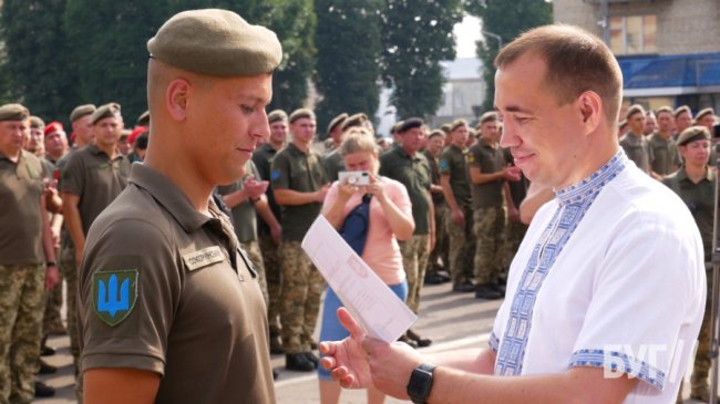 Як у Володимирі зустрічали бійців 14-ої бригади, що повернулися із зони ООС. ФОТО