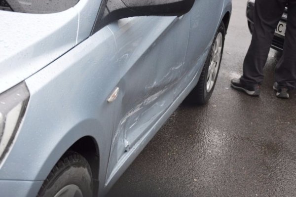 У Луцьку аварія: Audi врізалася в Hyundai. ФОТО