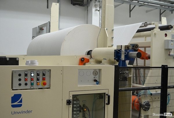 Як у Луцьку виготовляють туалетний папір. ФОТО