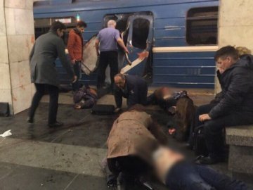 З'явилося відео вибуху в метро Санкт-Петербурга