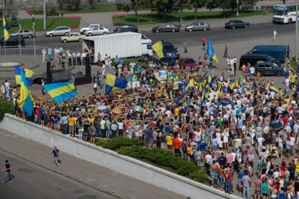 Як фани захищали «Металіст». ФОТО. ВІДЕО