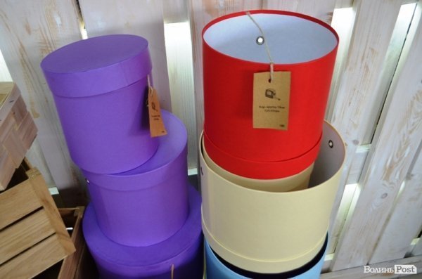 Єдиний в Україні магазин коробок – у Луцьку. ФОТО