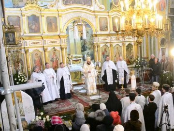 У луцькому соборі оголосили розклад різдвяних богослужінь