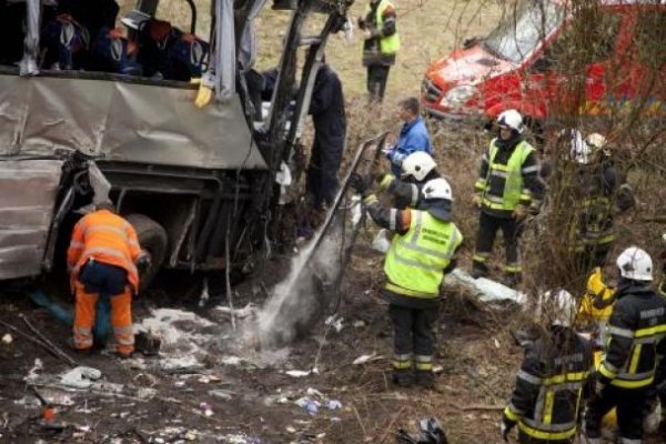 Аварія автобуса в Бельгії. ФОТО
