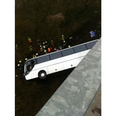 Аварія автобуса в Бельгії. ФОТО