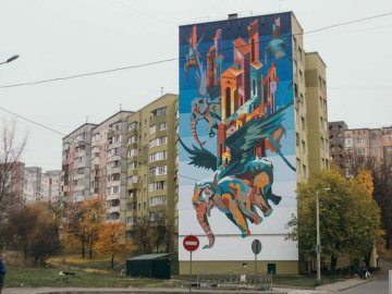 Луцькі художники зробили перший в Україні «живий» мурал. ФОТО. ВІДЕО
