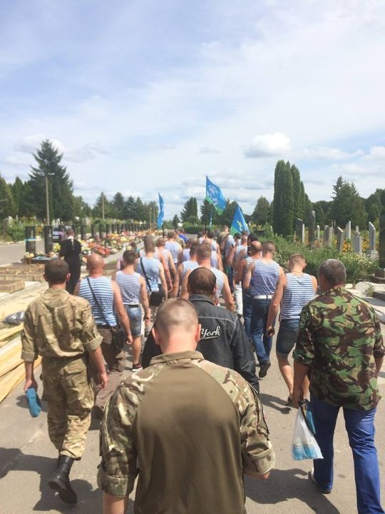 У Луцьку відзначили День десантників. ФОТО