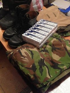 Луцькі волонтери зібрали допомогу військовим-погорільцям