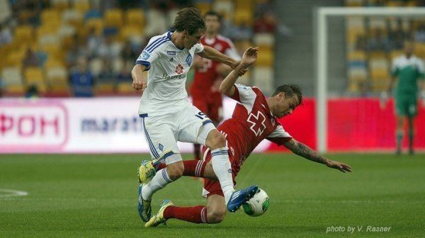 Як «Волинь» боролася з «Динамо». ФОТО