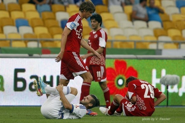 Як «Волинь» боролася з «Динамо». ФОТО