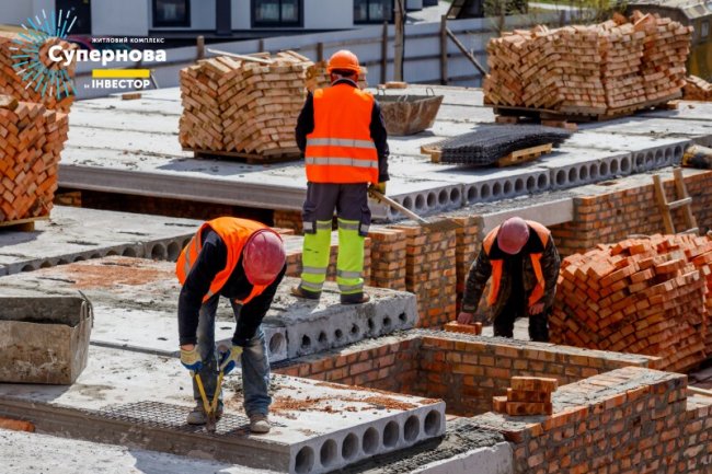 ЖК «Супернова»: фотозвіт з будівельного майданчика*