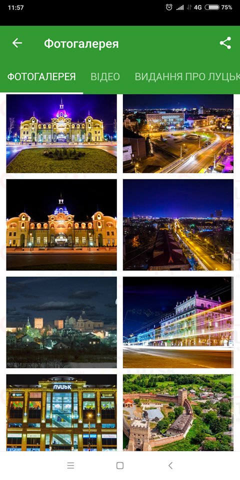 Запустили мобільний додаток для луцьких туристів. ФОТО