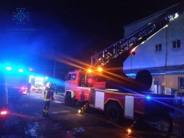 У Луцьку сталася пожежа на пластмасовому заводі