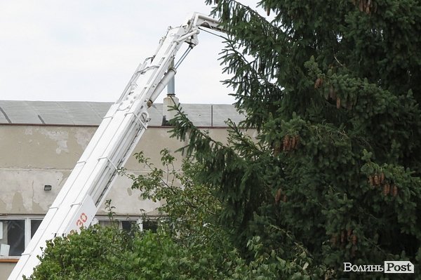 У Луцьку «вибухнула» котельня. ФОТО