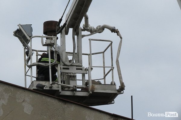 У Луцьку «вибухнула» котельня. ФОТО