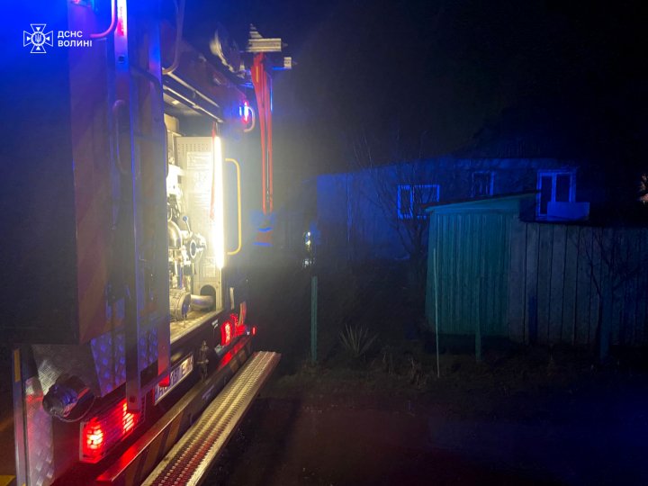 На Волині під час пожежі будинку загинув його власник
