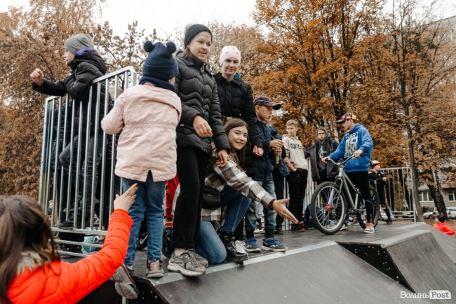 У Луцьку відкрили перший урбан-парк «Молодіжний». ФОТОРЕПОРТАЖ