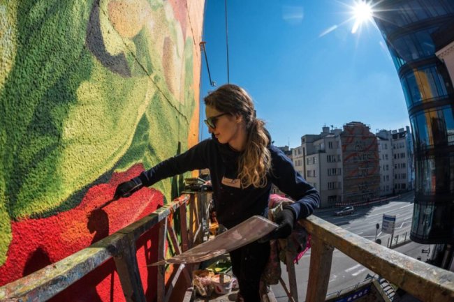 Волинянка підкорює Нью-Йорк своїми муралами