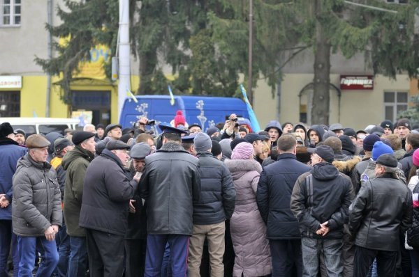 Луцьк. Віче і марш Майдану. ФОТО