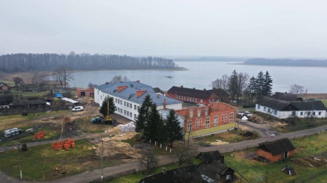 У Шацькому районі будують нову школу за понад 55 мільйонів гривень. ФОТО