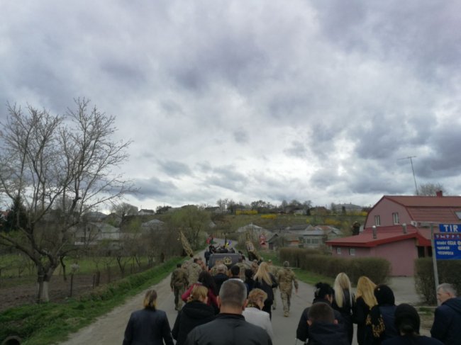 Попрощалися із Героєм Тарасом Пришляком із Волині