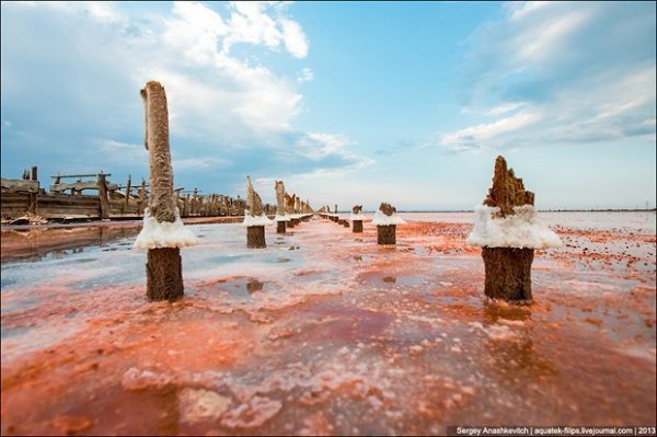 Соляні квіти та багряні ріки Криму. ФОТО